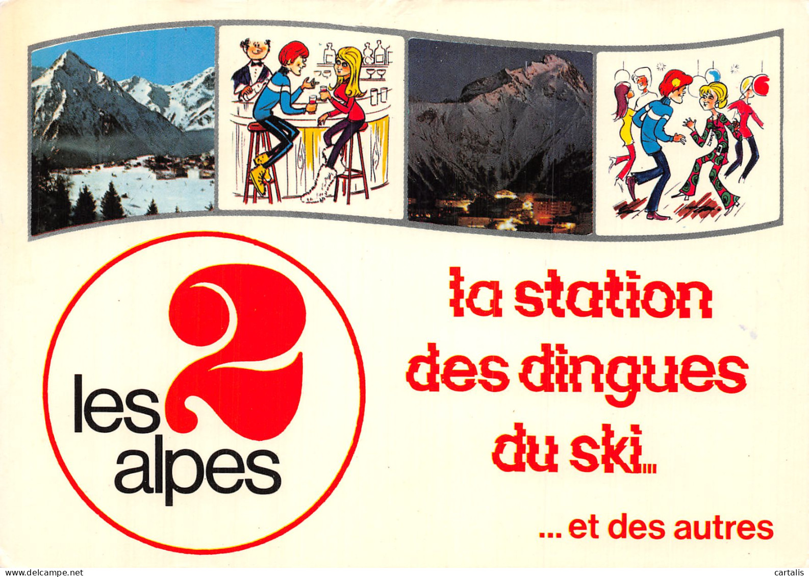 38-LES DEUX ALPES-N° 4404-B/0019 - Other & Unclassified