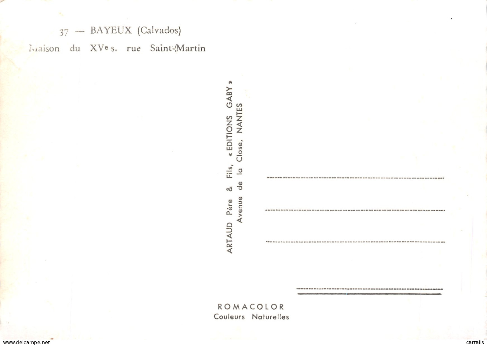 14-BAYEUX-N° 4404-A/0359 - Bayeux