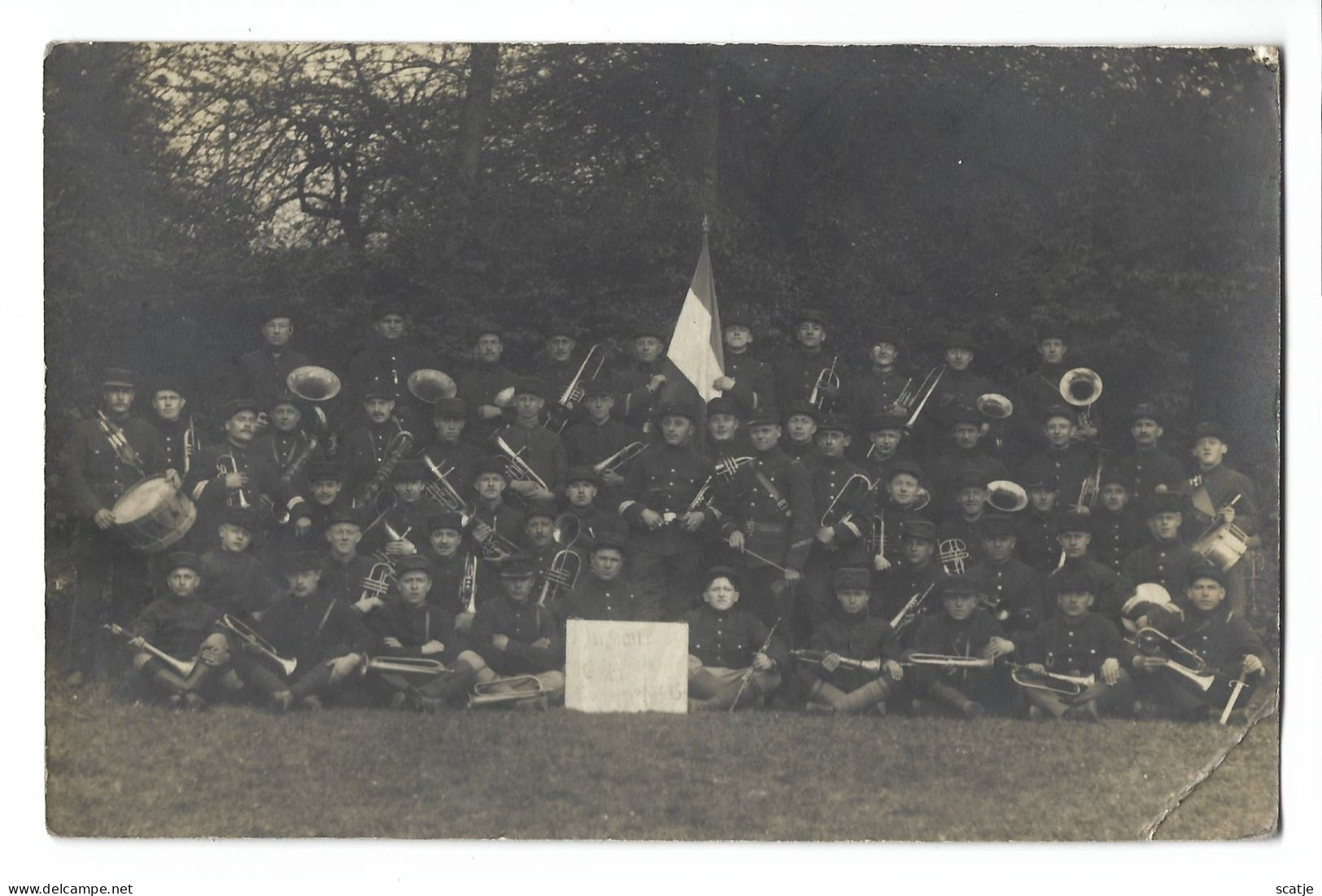 Oldebroek  -  1915  -    Militaire Harmonie   -   FOTOKAART! - War 1914-18