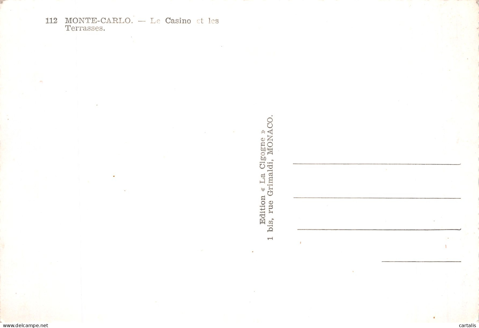 98-MONTE CARLO-N° 4404-A/0025 - Other & Unclassified
