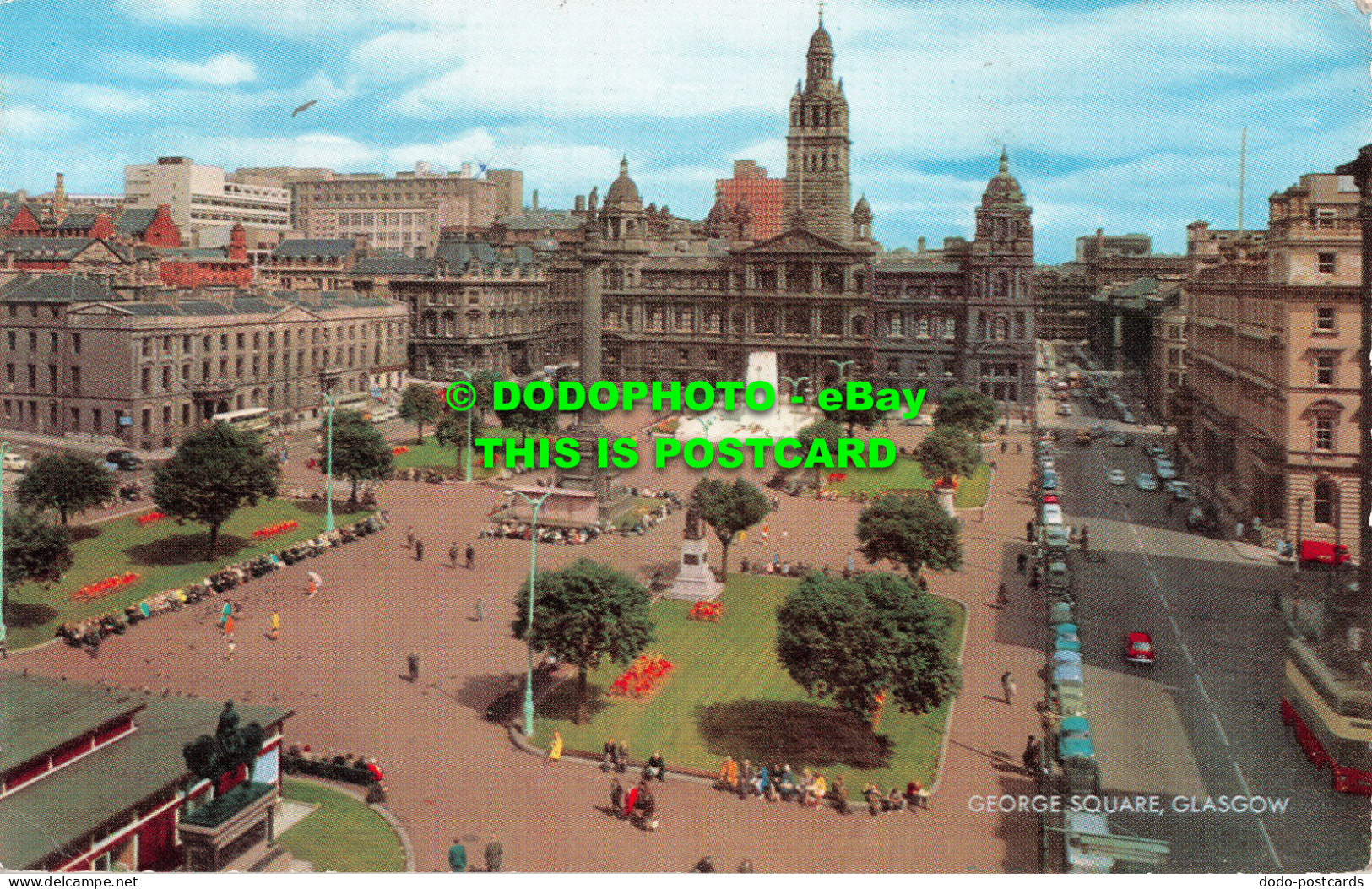 R520089 George Square. Glasgow. Salmon. 1966. 3024c - Welt