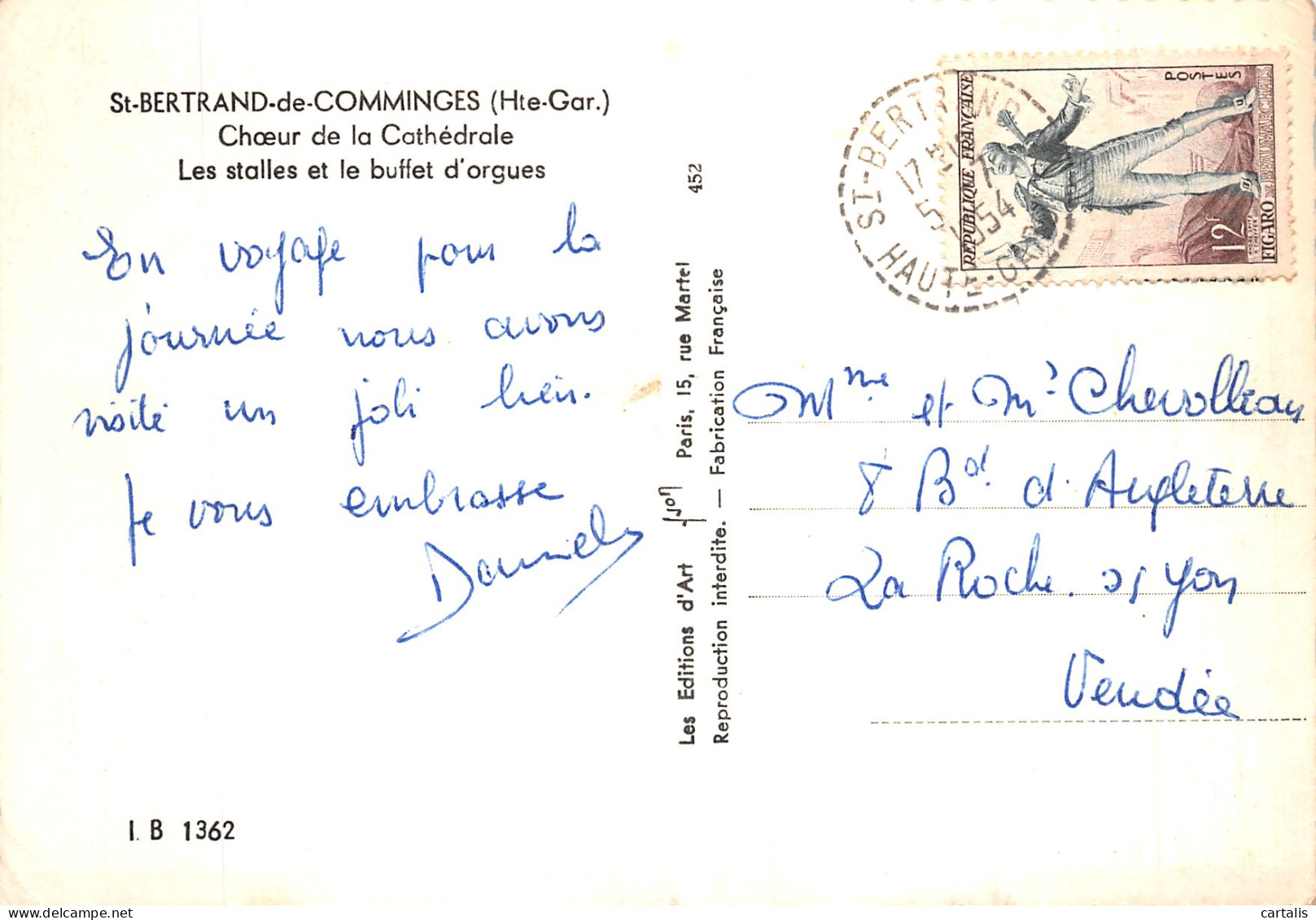 31-SAINT BERTRAND DE COMMINGES-N° 4404-D/0281 - Saint Bertrand De Comminges