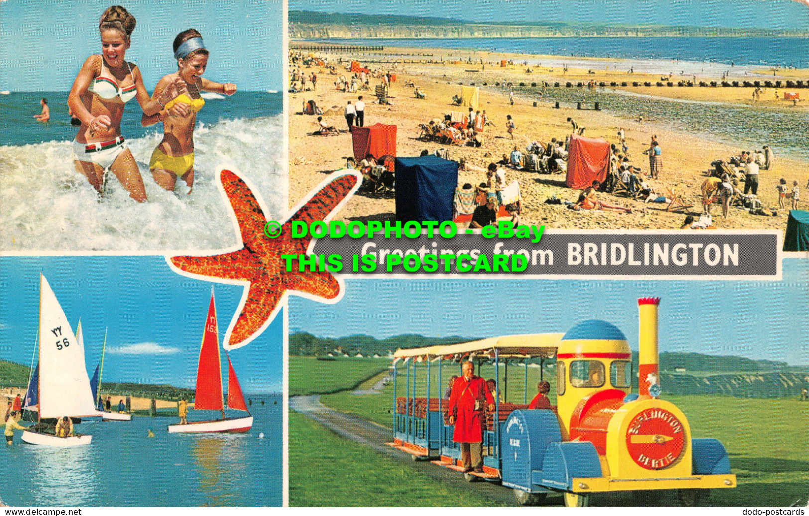 R520236 Greetings From Bridlington. Color Gloss View Series. Bamforth. 1978. Mul - Welt