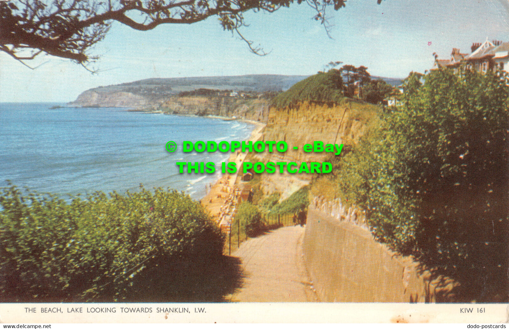 R520090 The Beach. Lake Looking Towards Shanklin. I. W. KIW 161. Cotman Color. N - Welt