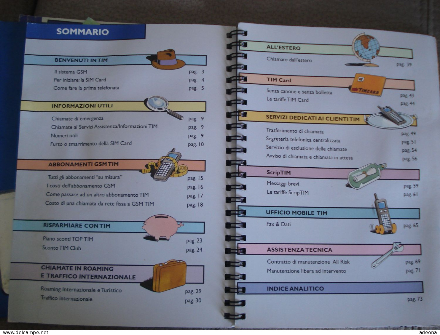 Manuale Guida Sistema G:S:M: Tim - Autres & Non Classés