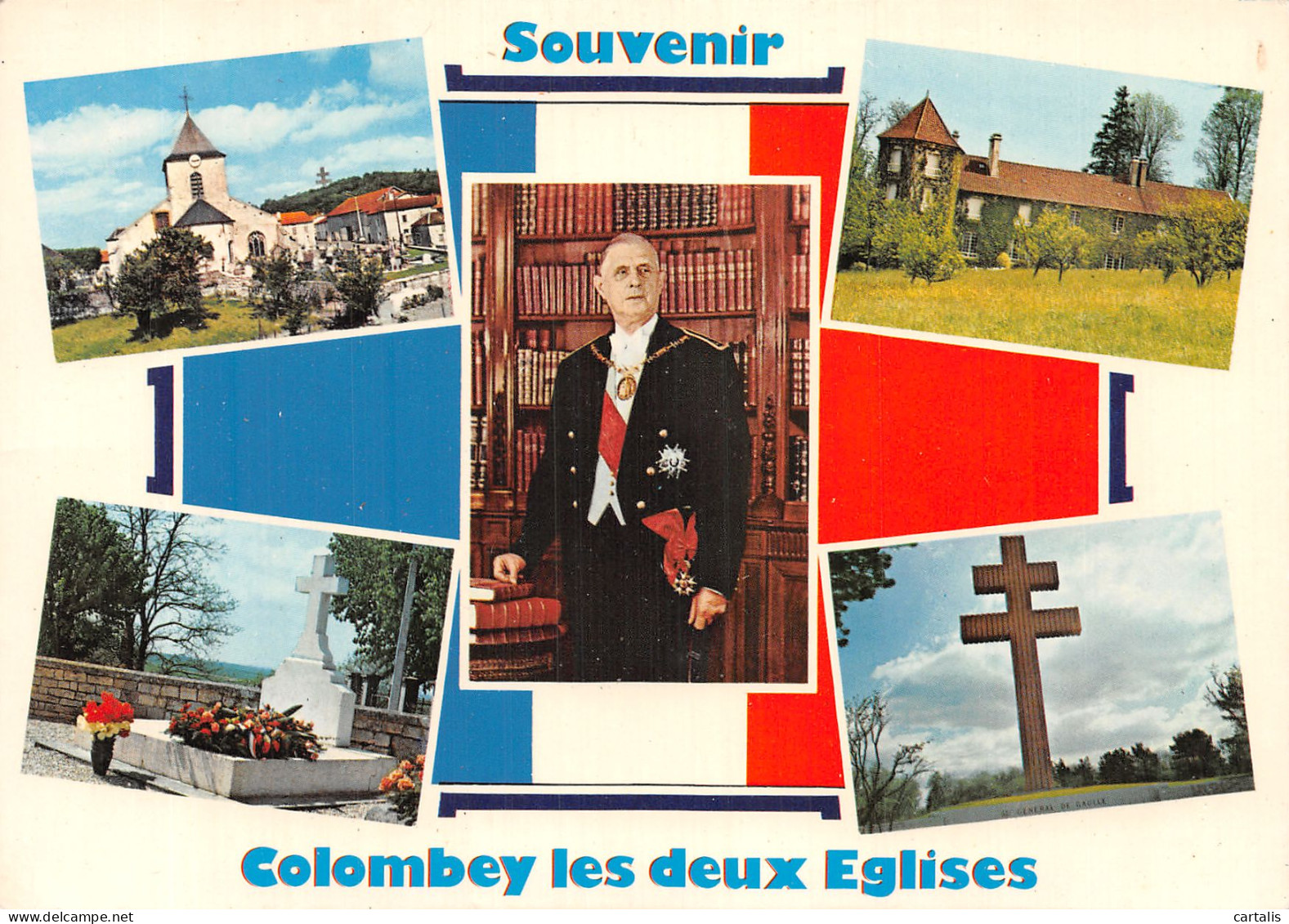 52-COLOMBEY LES DEUX EGLISES-N° 4405-C/0069 - Colombey Les Deux Eglises