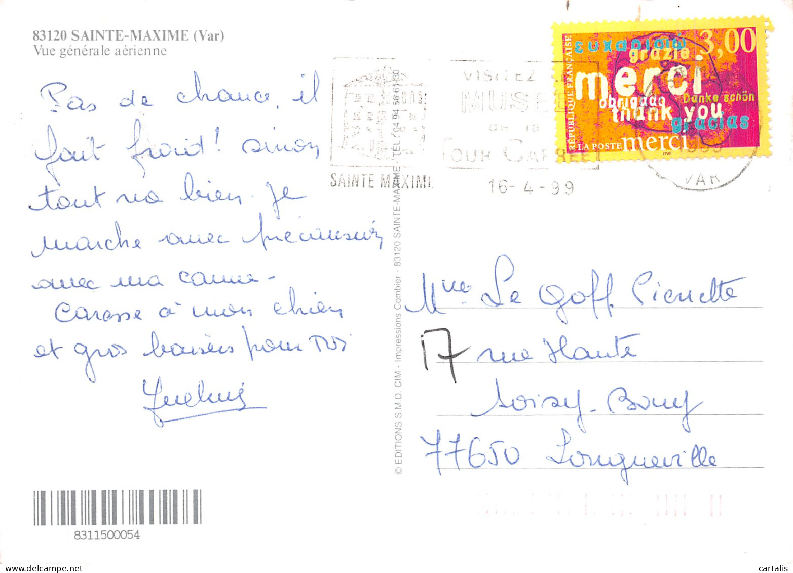 83-SAINTE MAXIME-N° 4405-B/0335 - Sainte-Maxime