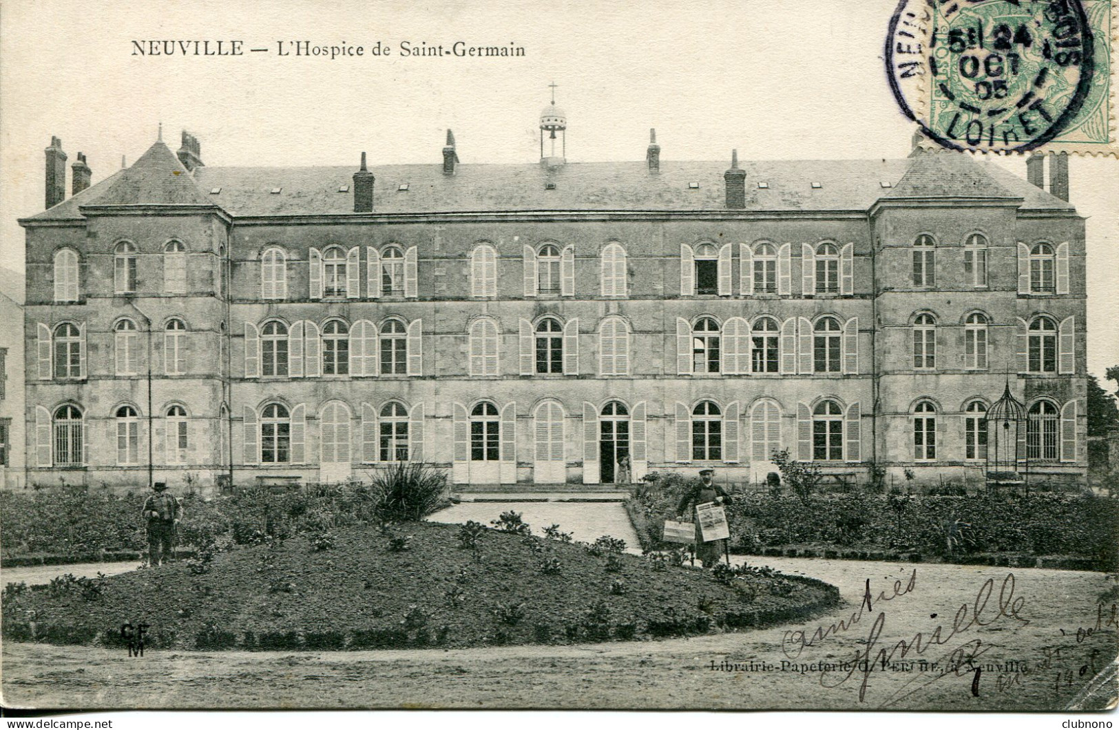 CPA -  NEUVILLE - L'HOSPICE DE SAINT-GERMAIN (1905) - Sonstige & Ohne Zuordnung