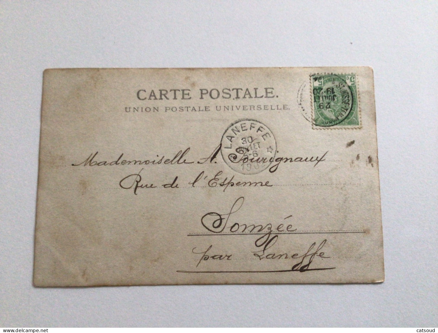 Carte Postale Ancienne (1902) St Josse- Ten-Node Travail Des Champs - St-Josse-ten-Noode - St-Joost-ten-Node