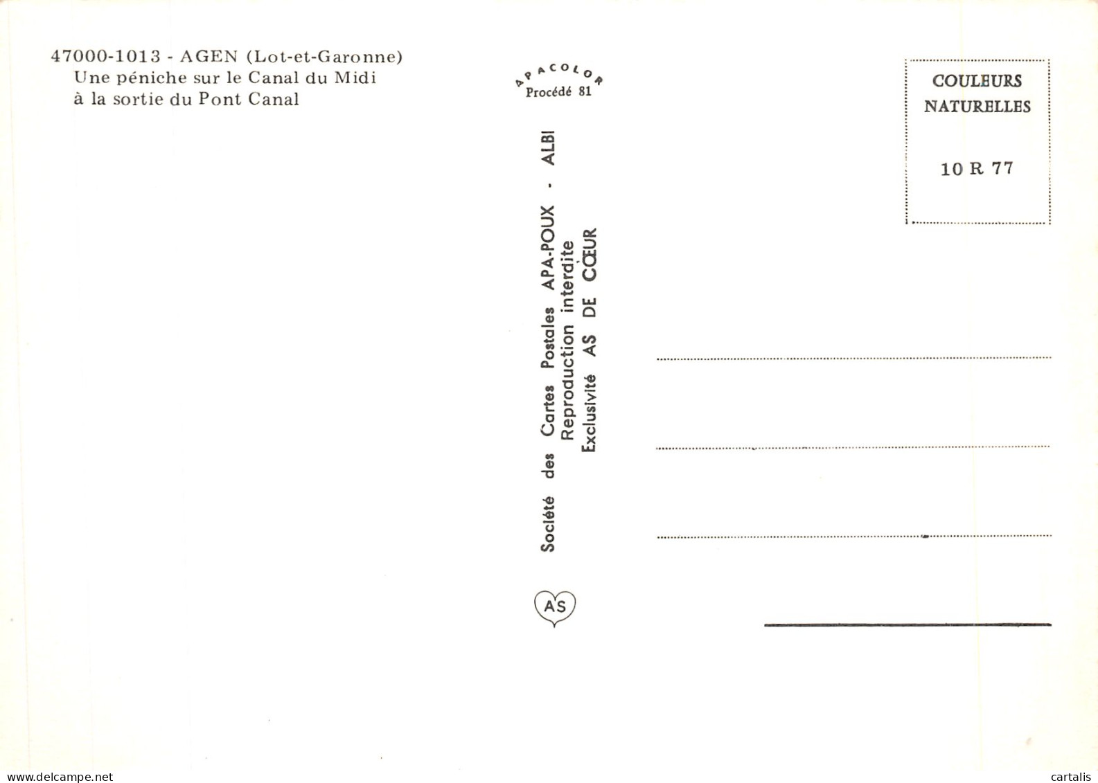 47-AGEN-N° 4405-D/0081 - Agen