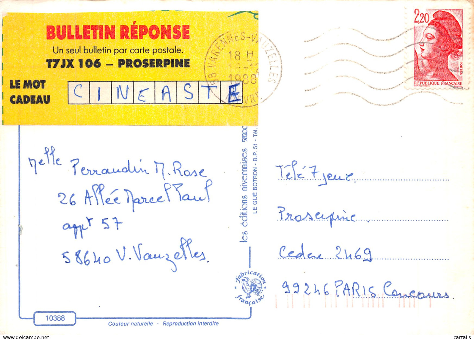 58-NEVERS-N° 4405-C/0387 - Nevers