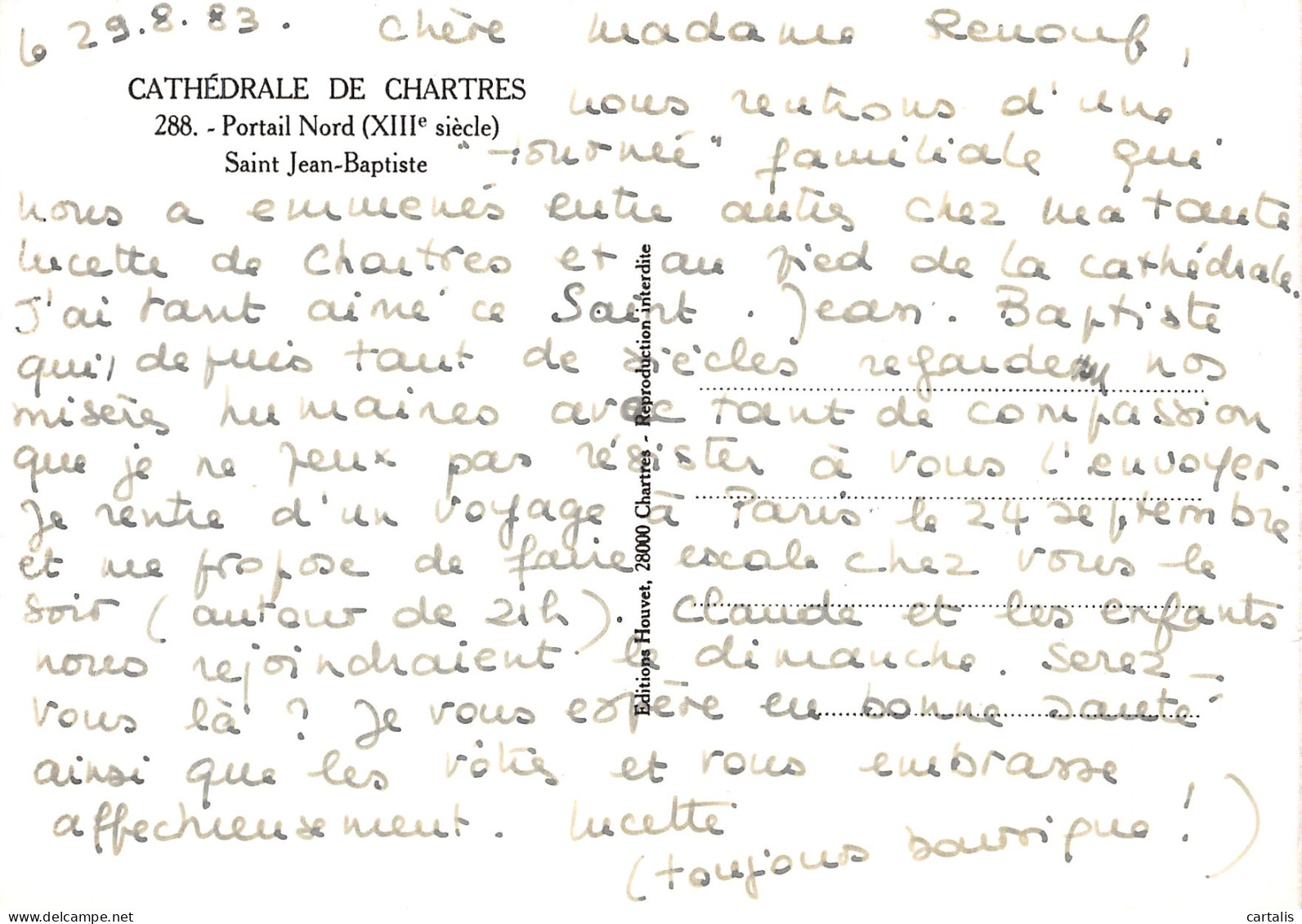 28-CHARTRES-N° 4406-C/0351 - Chartres