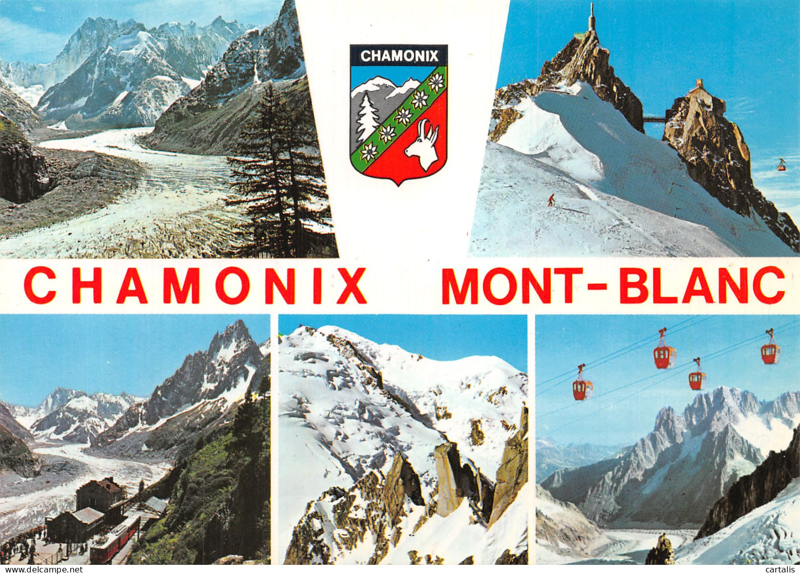 74-CHAMONIX MONT BLANC-N° 4406-C/0143 - Chamonix-Mont-Blanc