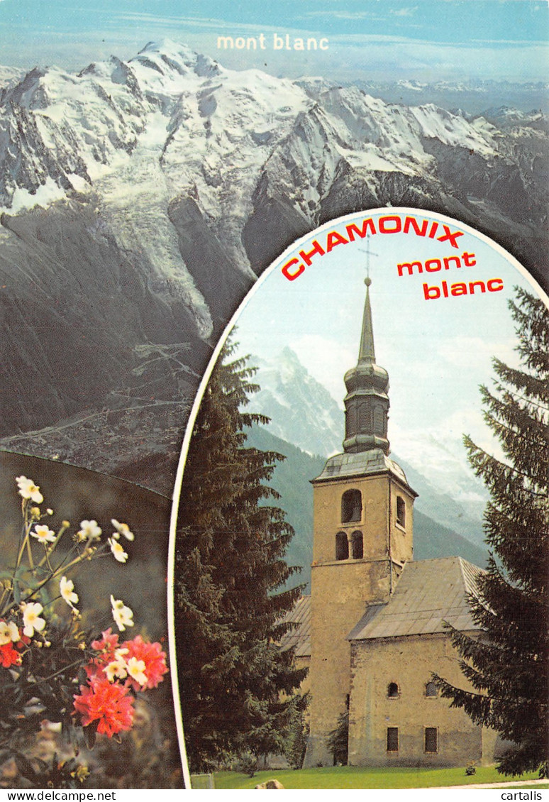 74-CHAMONIX MONT BLANC-N° 4406-C/0141 - Chamonix-Mont-Blanc