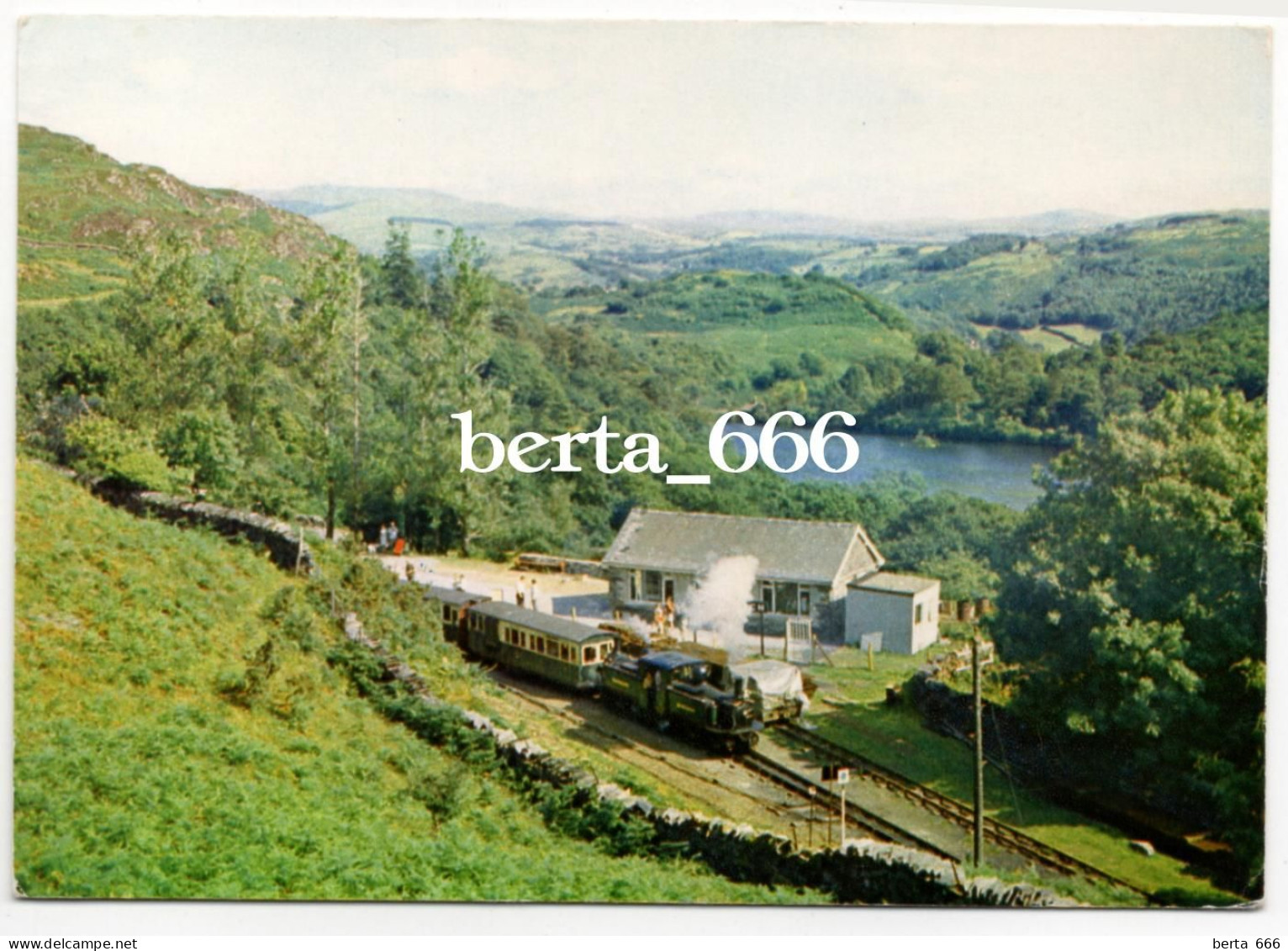 Wales Train * Tan-y-Bwlch Railway Station - Stations With Trains