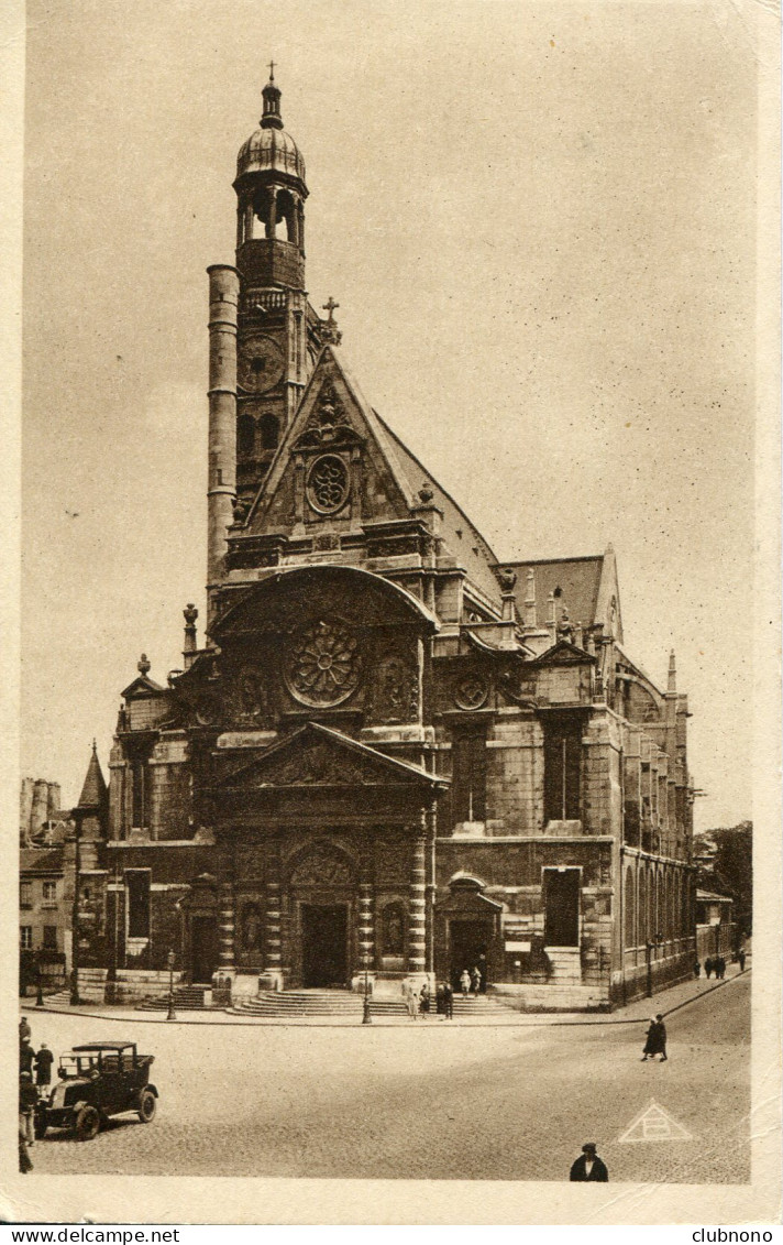 CPA -  PARIS - EGLISE SAINTE-GENEVIEVE - Churches