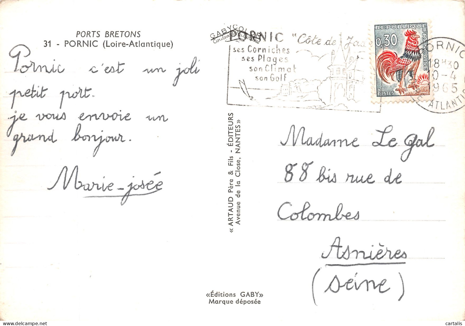 44-PORNIC-N° 4407-A/0059 - Pornic