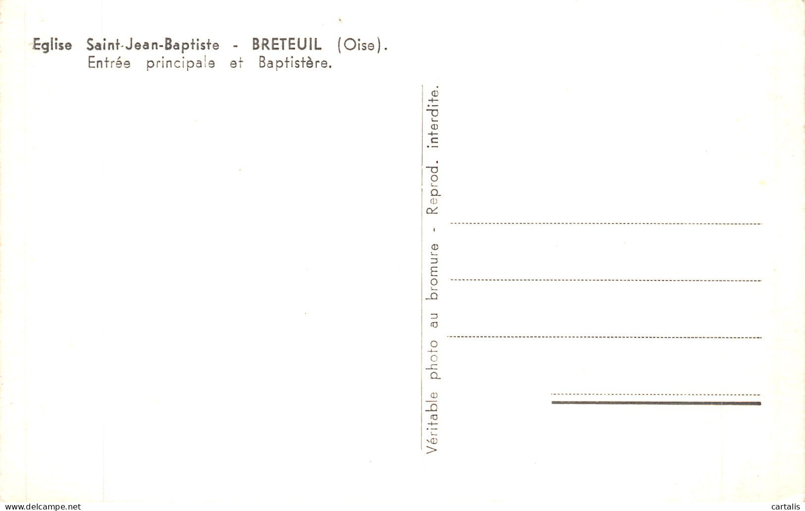 60-BRETEUIL-N° 4406-E/0197 - Breteuil