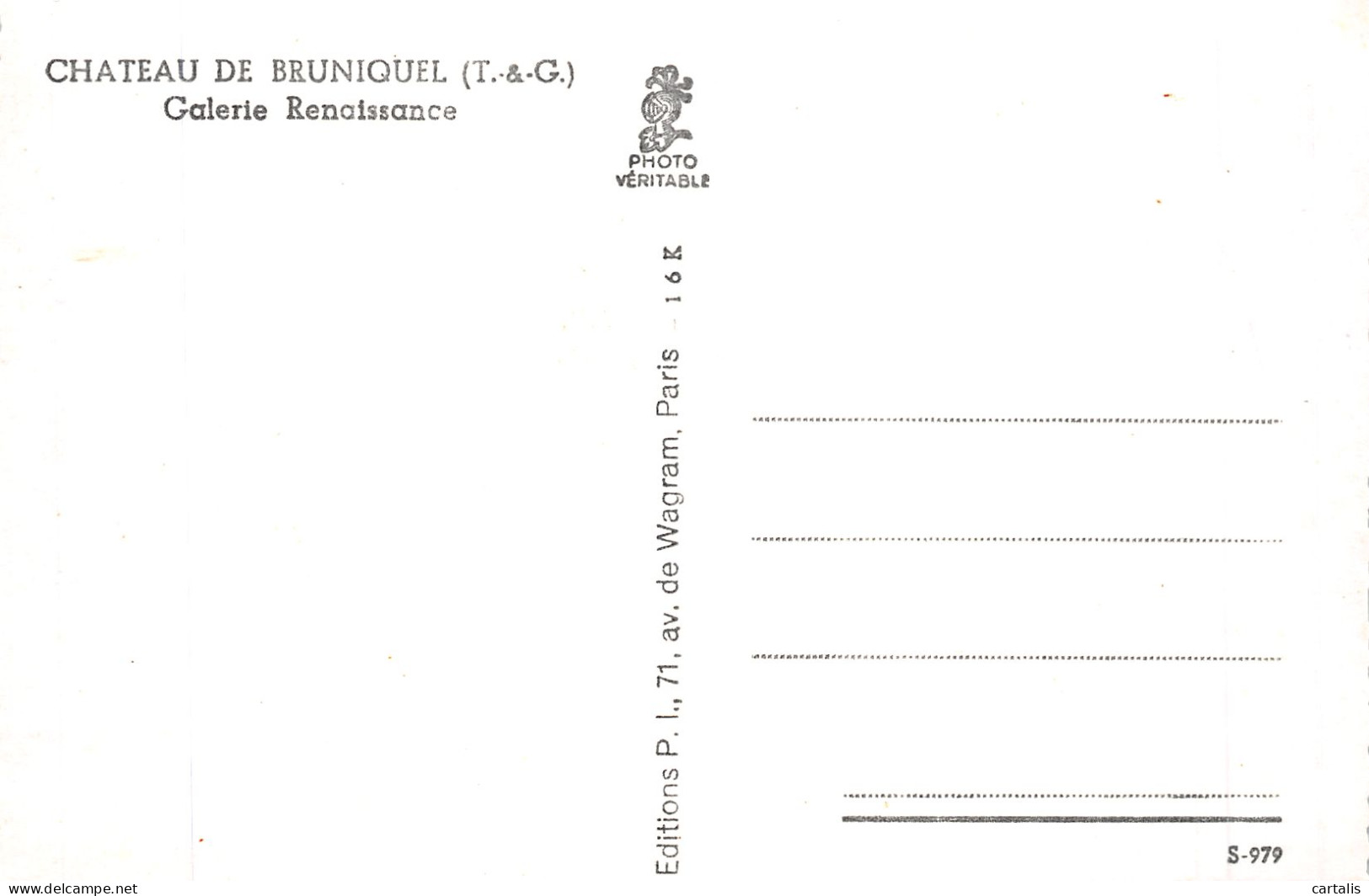 82-CHATEAU DE BRUNIQUEL-N° 4406-E/0129 - Sonstige & Ohne Zuordnung
