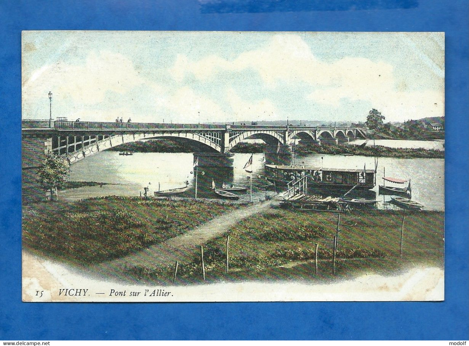 CPA - 03 - Vichy - Pont Sur L'Allier - Non Circulée - Vichy