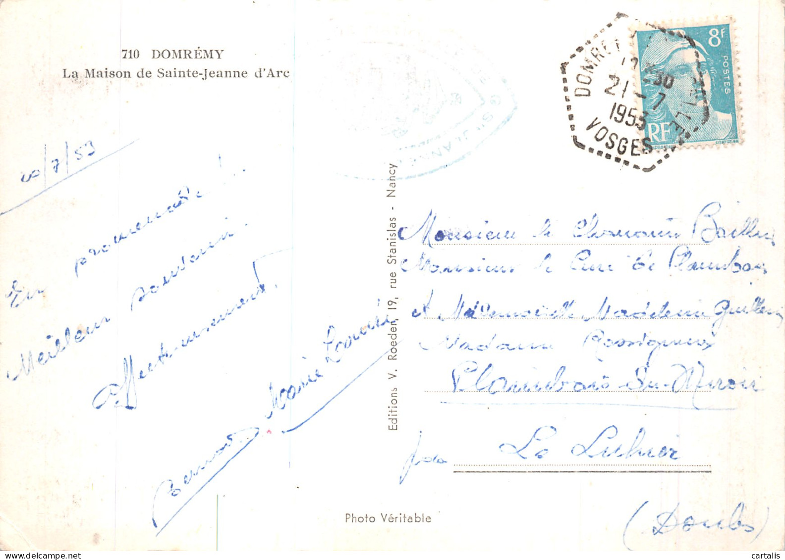 88-DOMREMY-N° 4406-D/0009 - Domremy La Pucelle