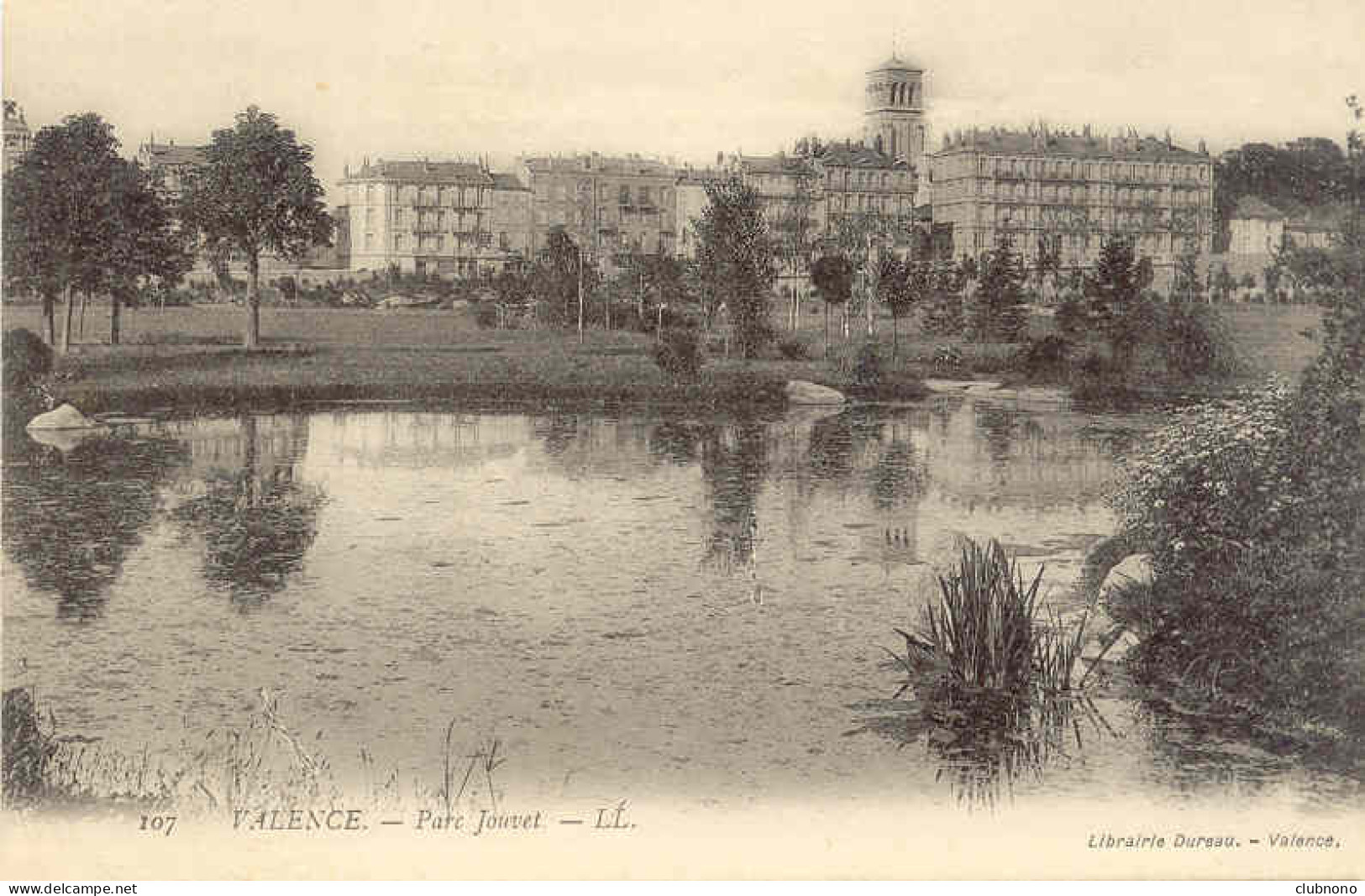 CPA - VALENCE - PARC JOUVET - Valence