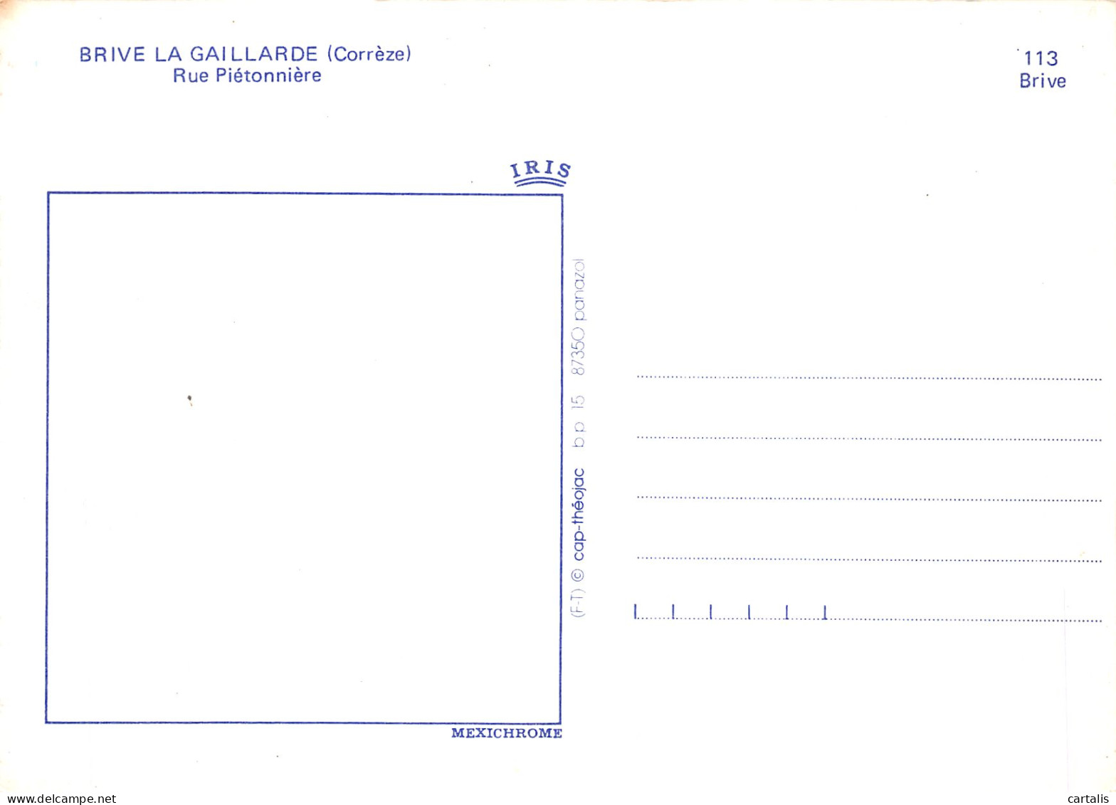 19-BRIVE LA GAILLARDE-N° 4407-C/0289 - Brive La Gaillarde