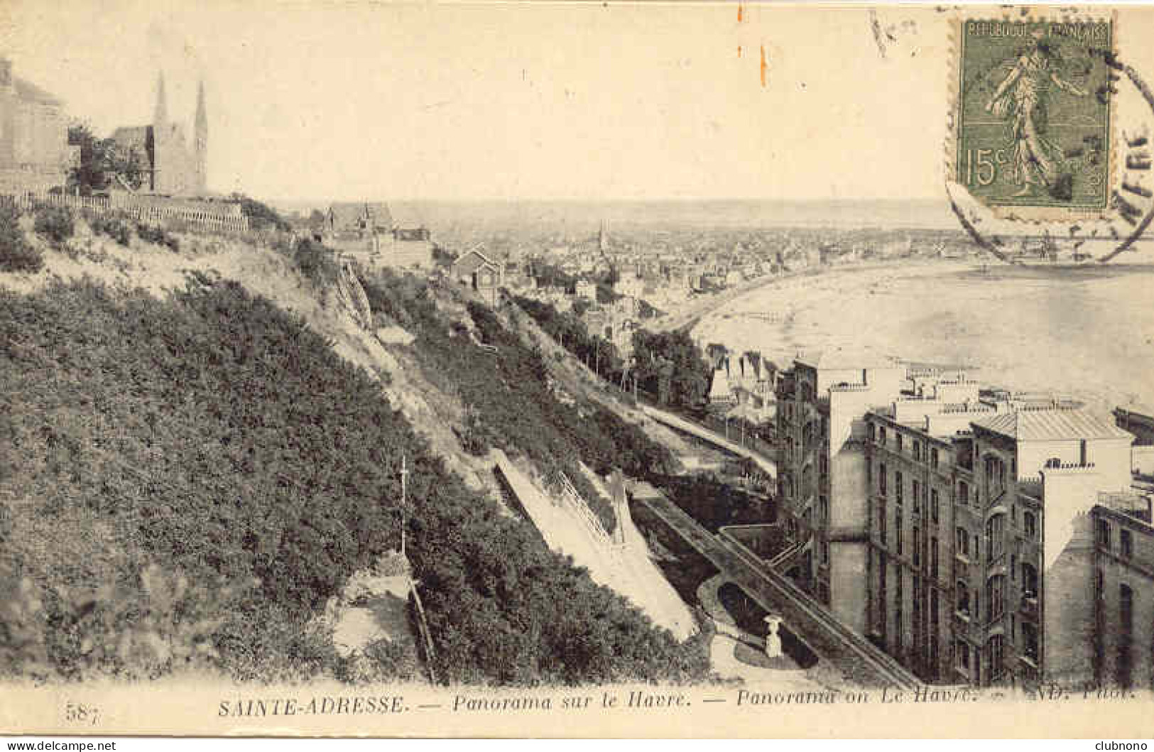 CPA - STE ADRESSE - PANORAMA SUR LE HAVRE (prise De Vue Peu Commune - Photo Neurdein) - Ohne Zuordnung