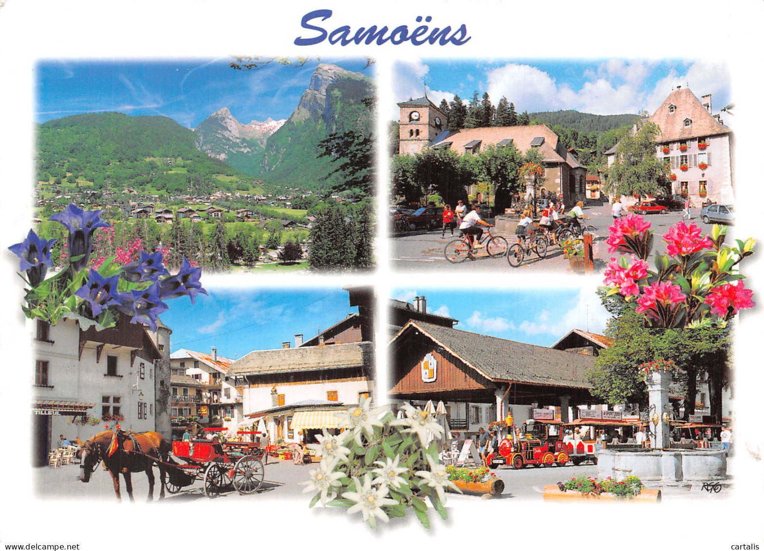 74-SAMOENS-N° 4407-C/0047 - Samoëns