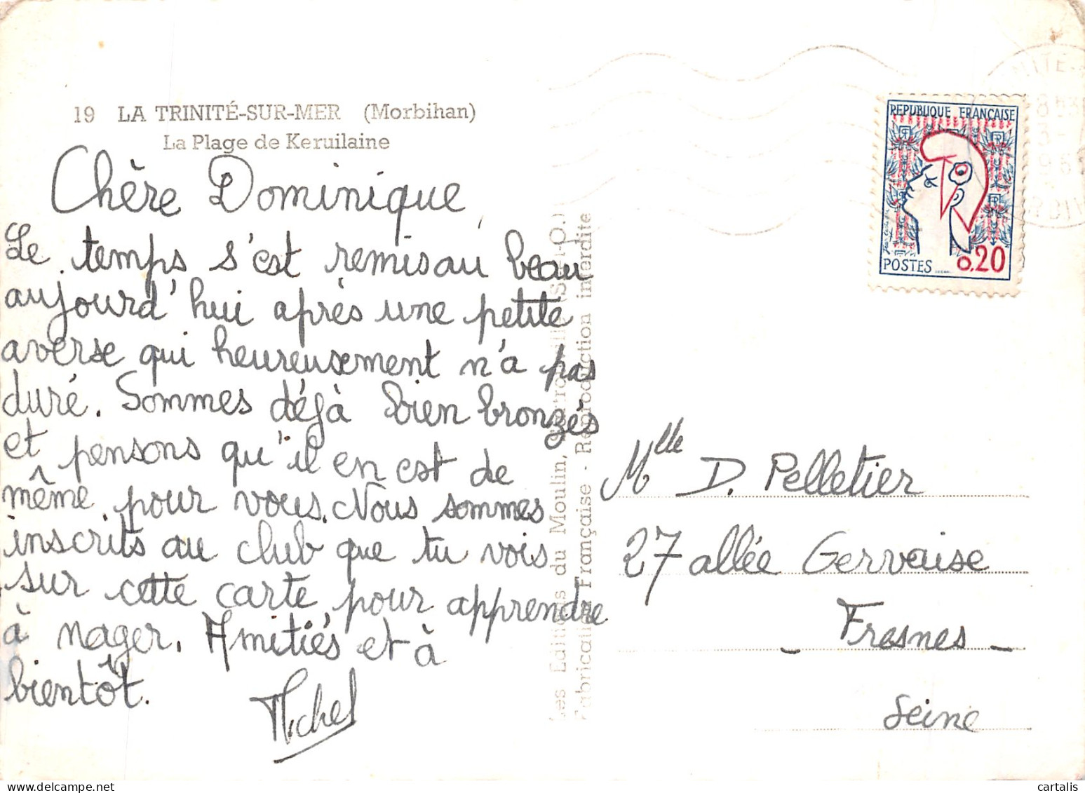 56-LA TRINITE SUR MER-N° 4407-B/0367 - La Trinite Sur Mer