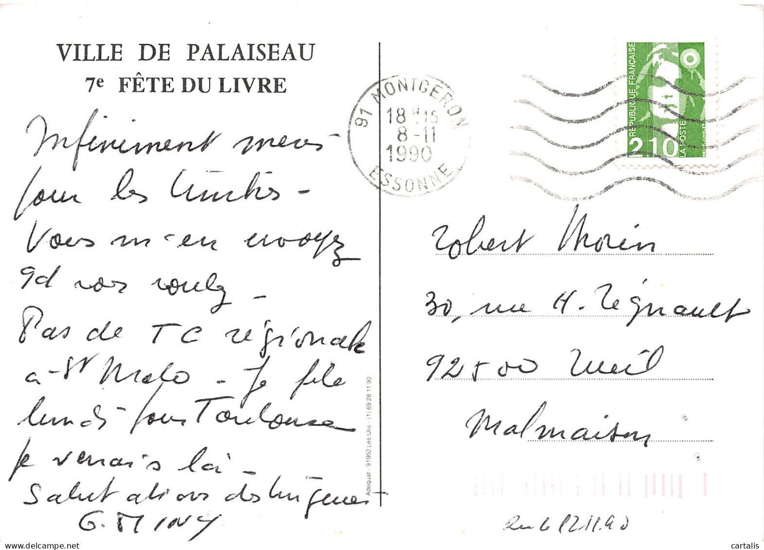 91-PALAISEAU-N° 4407-B/0249 - Palaiseau