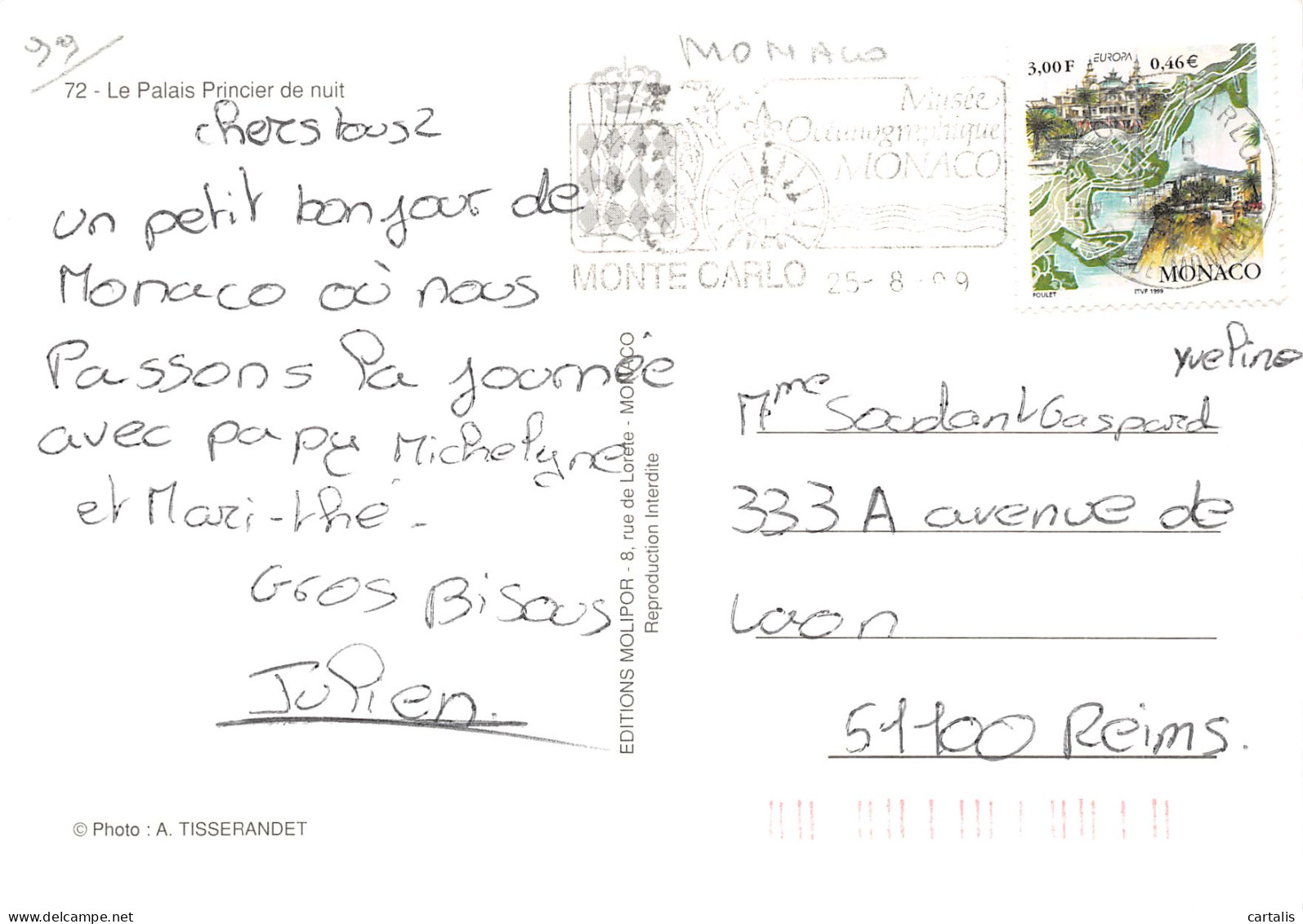 98-MONACO-N° 4407-B/0171 - Other & Unclassified