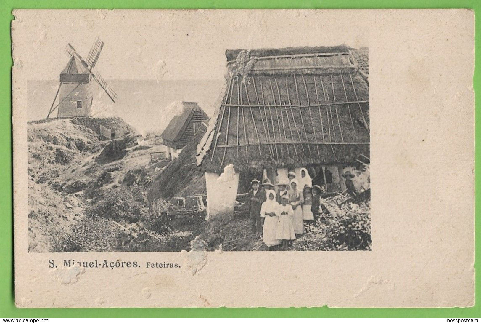 S. Miguel - Moinho De Vento - Molen - Windmill - Moulin - Costumes Portugueses - Açores - Portugal - Açores