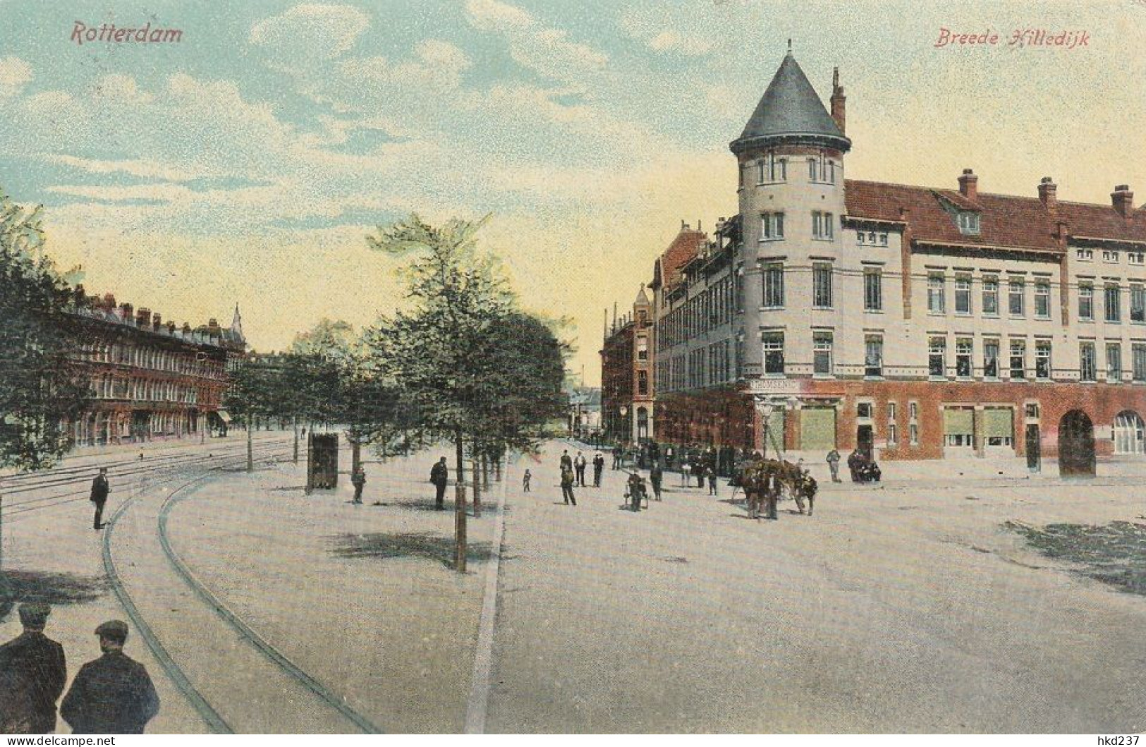 Rotterdam Breede Hilledijk Levendig # 1910    4775 - Rotterdam