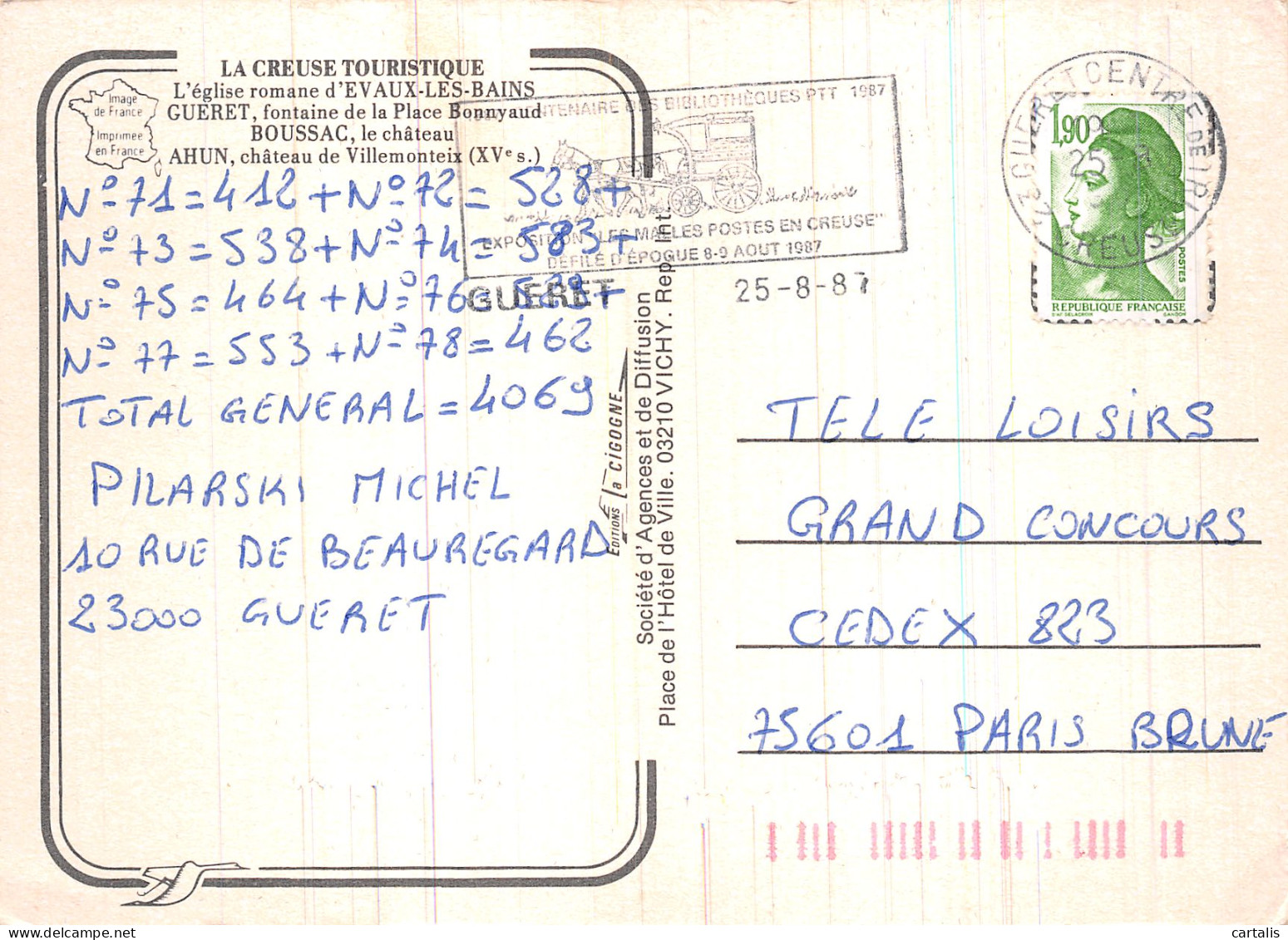 23-LA CREUSE -N° 4407-A/0243 - Andere & Zonder Classificatie