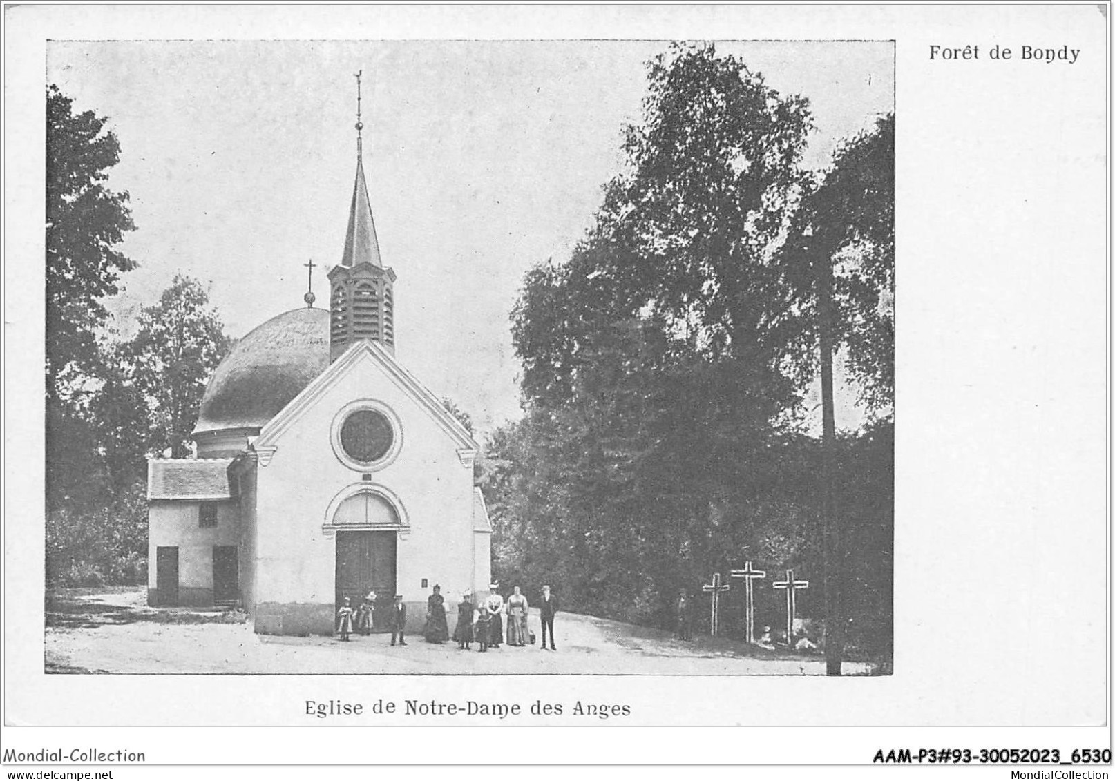 AAMP3-93-0266 - Foret De BONDY- Eglise De NOTRE-DAME-DES-ANGES  - Bondy
