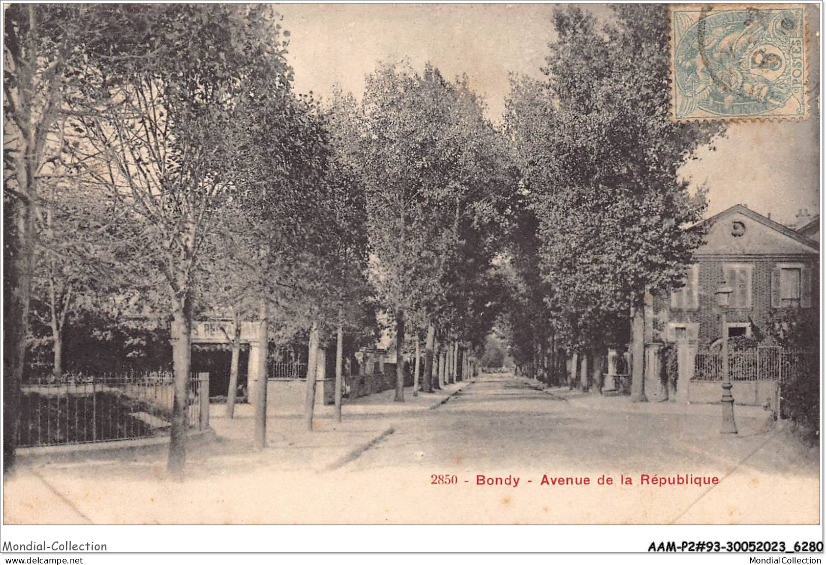 AAMP2-93-0141 - BONDY - Avenue De La Republique - Bondy