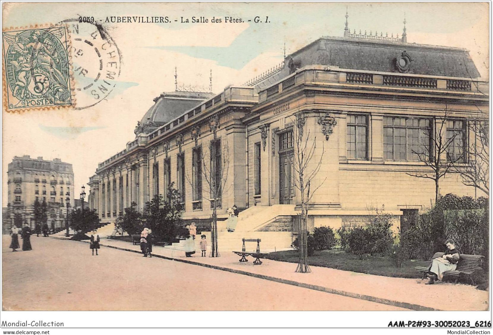 AAMP2-93-0110 - AUBERVILLERS - La Salle Des Fetes - Aubervilliers