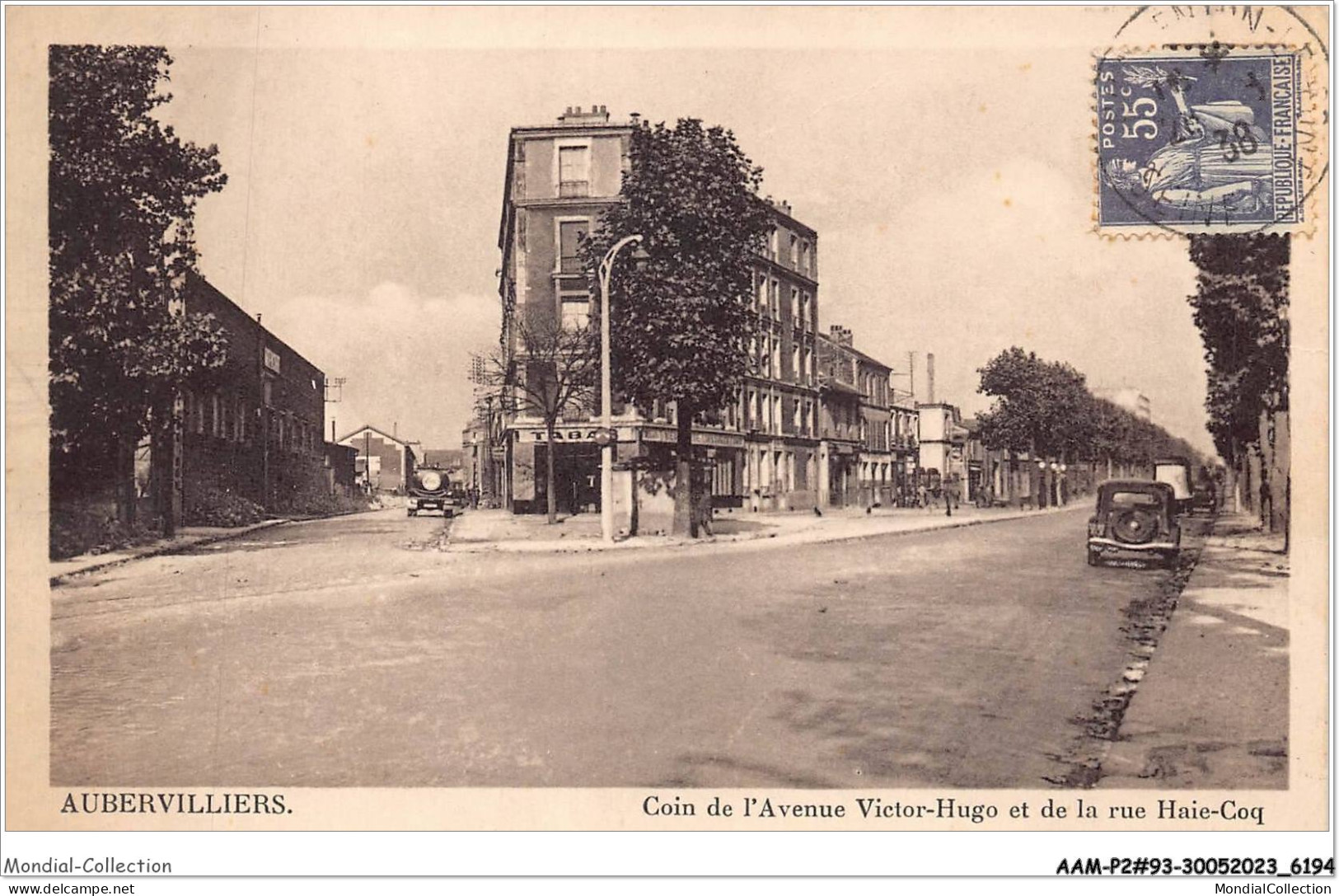 AAMP2-93-0099 - AUBERVILLERS - Coin De L'avenue Victor Hugo Et La Rue Haie-coq - Aubervilliers