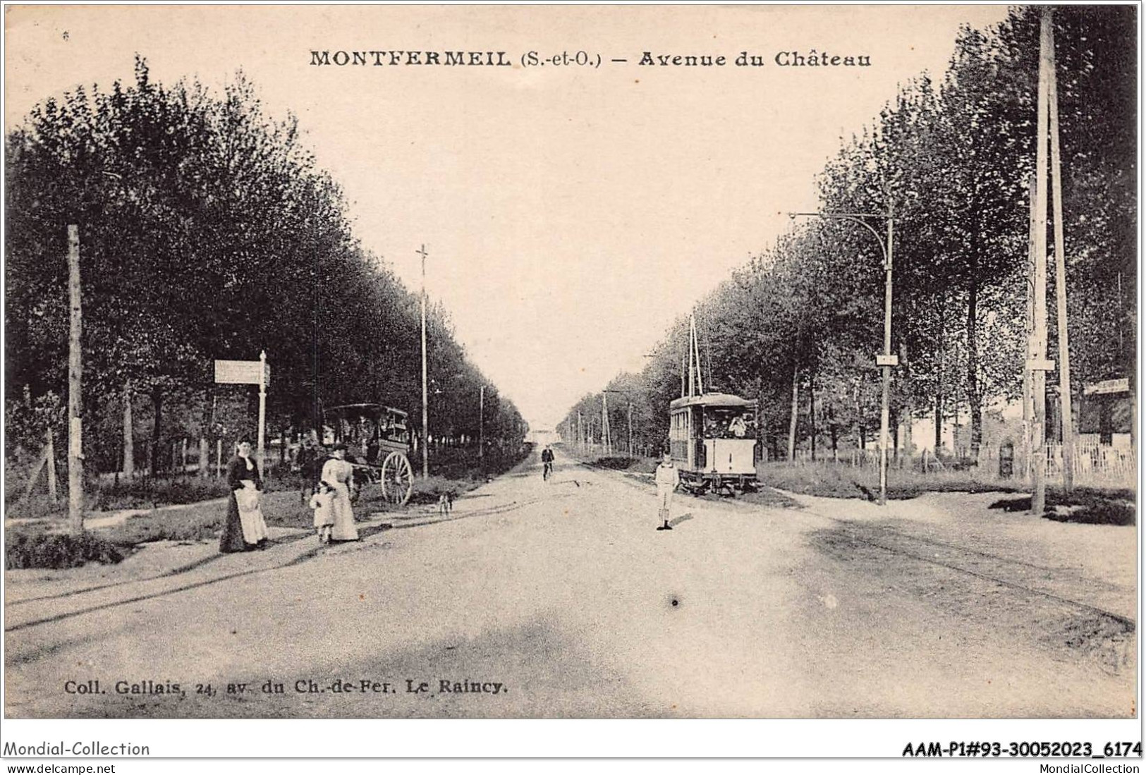 AAMP1-93-0089 - MONTFERMEIL - Avenue Du Chateau - Montfermeil