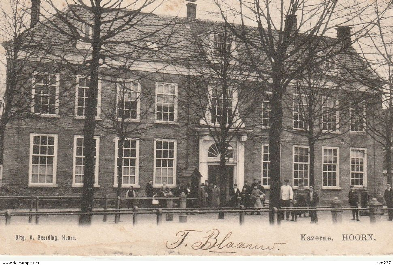 Hoorn Kazerne Levendig Veemarkt Kazerne Het Waaitje # 1904    4776 - Hoorn