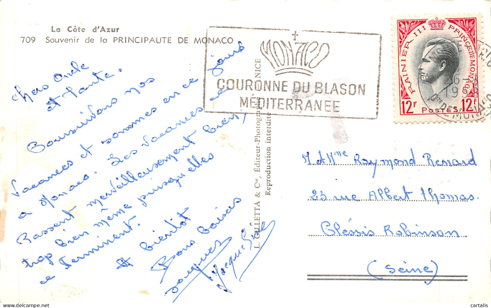 98-MONACO-N° 4407-E/0191 - Other & Unclassified