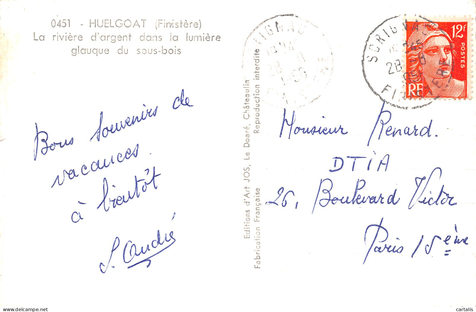29-HUELGOAT-N° 4407-E/0169 - Huelgoat
