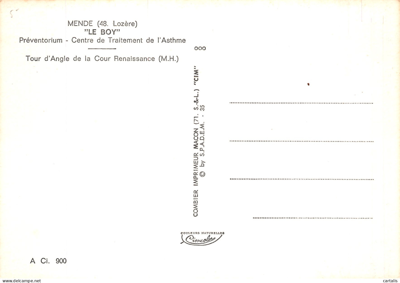 48-MENDE-N° 4407-D/0223 - Mende