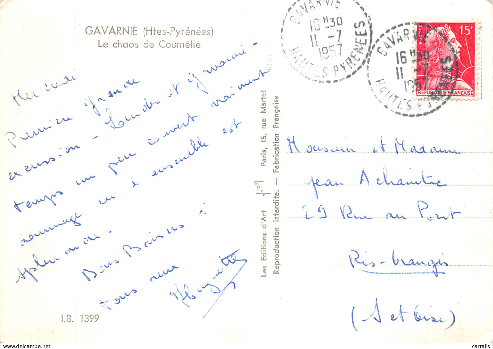 65-GAVARNIE-N° 4407-D/0131 - Gavarnie