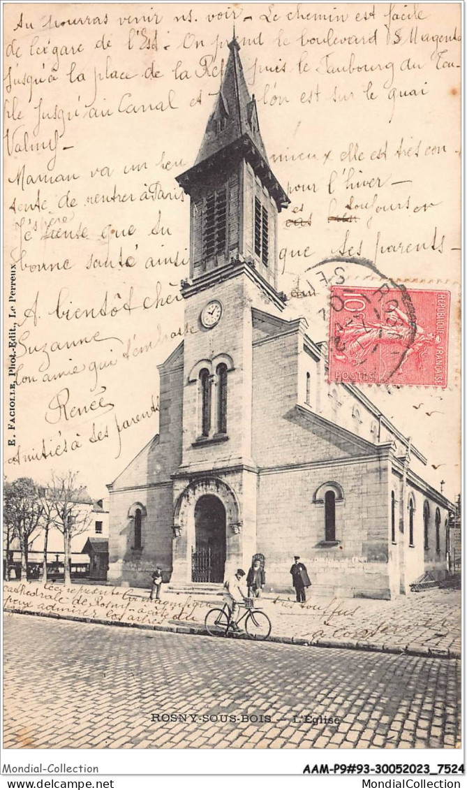 AAMP9-93-0768 - ROSNY-SOUS-BOIS - L'eglise - Rosny Sous Bois