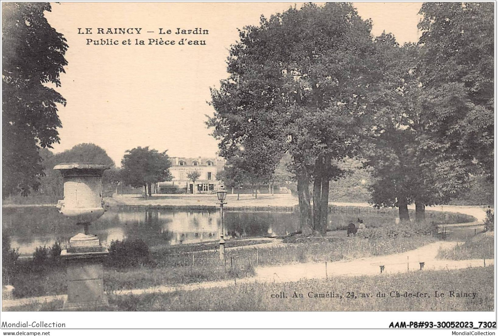 AAMP8-93-0656 - LE RAINCY - Le Jardin Public Et La Piece D'eau - Le Raincy