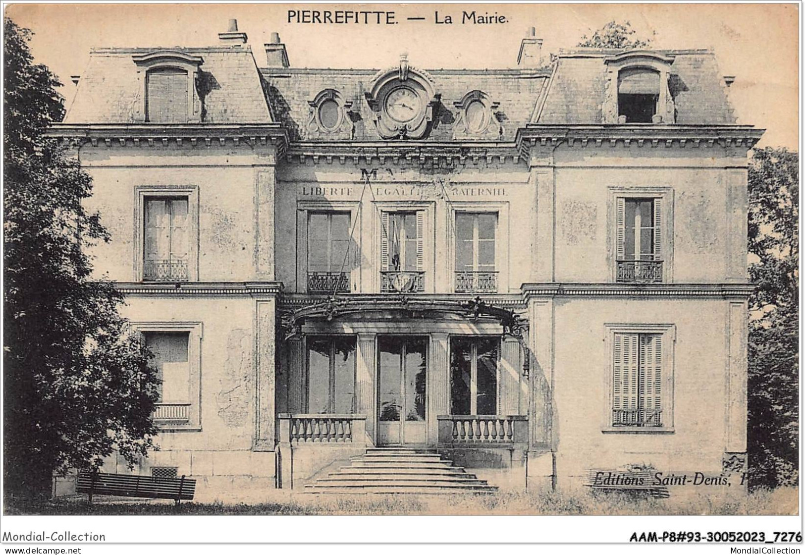 AAMP8-93-0643 - PIERREFITTE - La Mairie - Pierrefitte Sur Seine