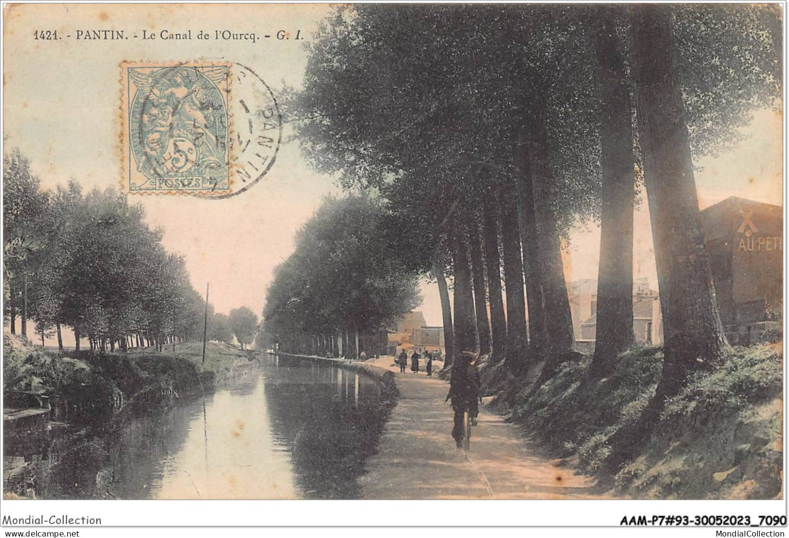 AAMP7-93-0551 - PANTIN - Le Canal De L'ourcq - Pantin