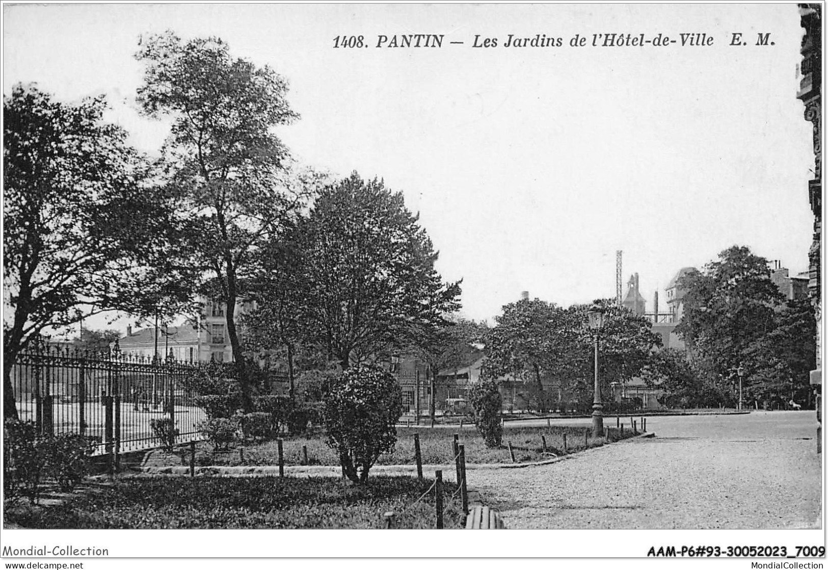 AAMP6-93-0507 - PANTIN - Les Jardins De L'hotel De Ville - Pantin
